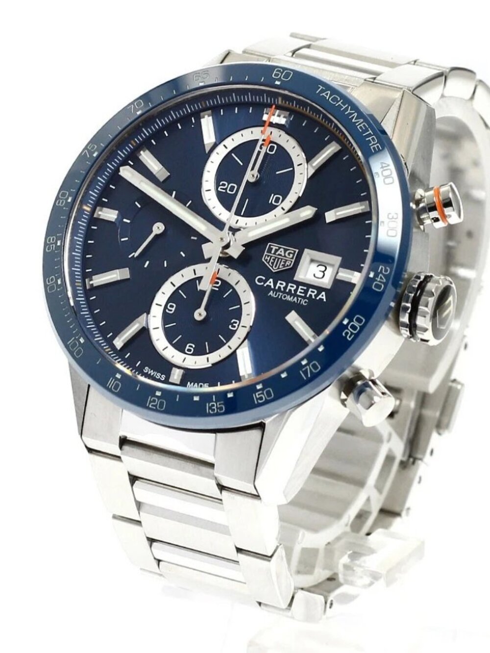 TAG HEUER Carrera Caliber 16 CBM2112.BA0651 Date Chronograph AT Men's - Picture 3 of 7
